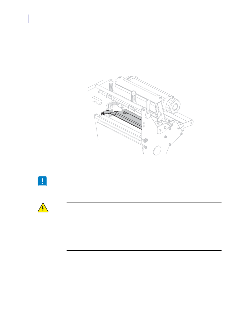 Clean the snap plate | Zebra Technologies ZEBRA RXI4TM User Manual | Page 124 / 190