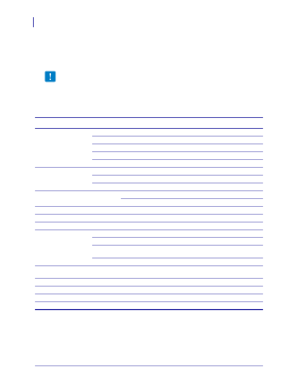 Media specifications, 110xi4 and r110xi4 | Zebra Technologies ZEBRA RXI4TM User Manual | Page 170 / 190