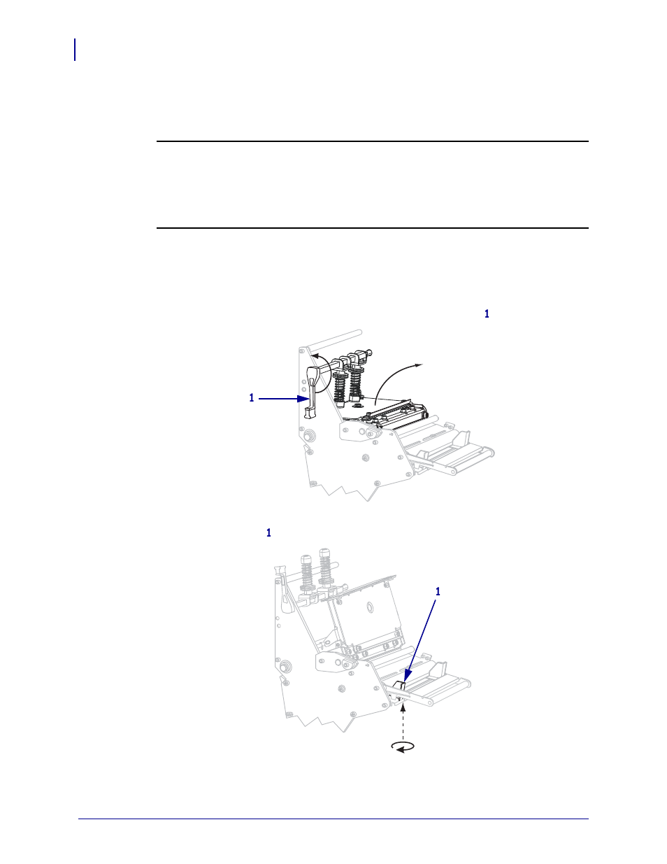 Load media in tear-off mode | Zebra Technologies ZEBRA RXI4TM User Manual | Page 44 / 190