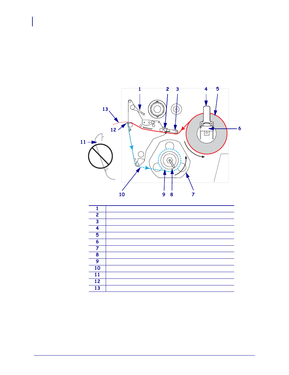 Load media in peel-off mode | Zebra Technologies ZEBRA RXI4TM User Manual | Page 48 / 190