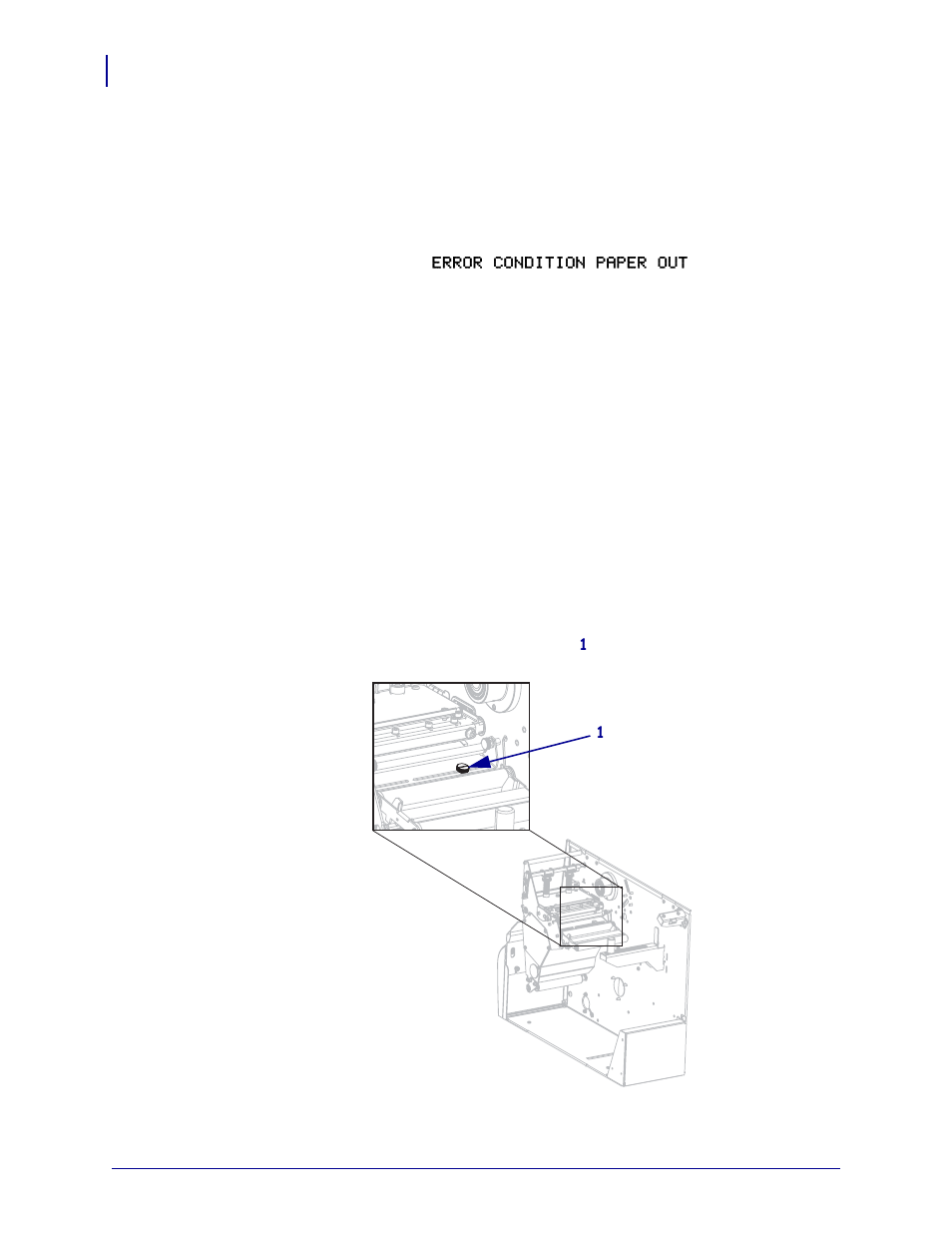 Adjust transmissive media sensors, Upper media sensor | Zebra Technologies ZEBRA RXI4TM User Manual | Page 78 / 190