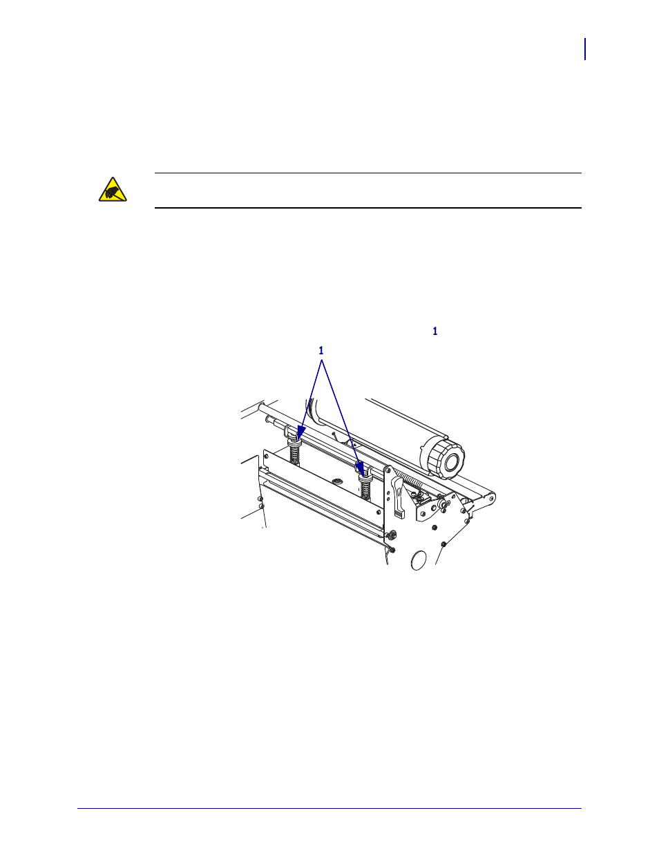 Printhead pressure adjustment | Zebra Technologies ZEBRA RXI4TM User Manual | Page 83 / 190