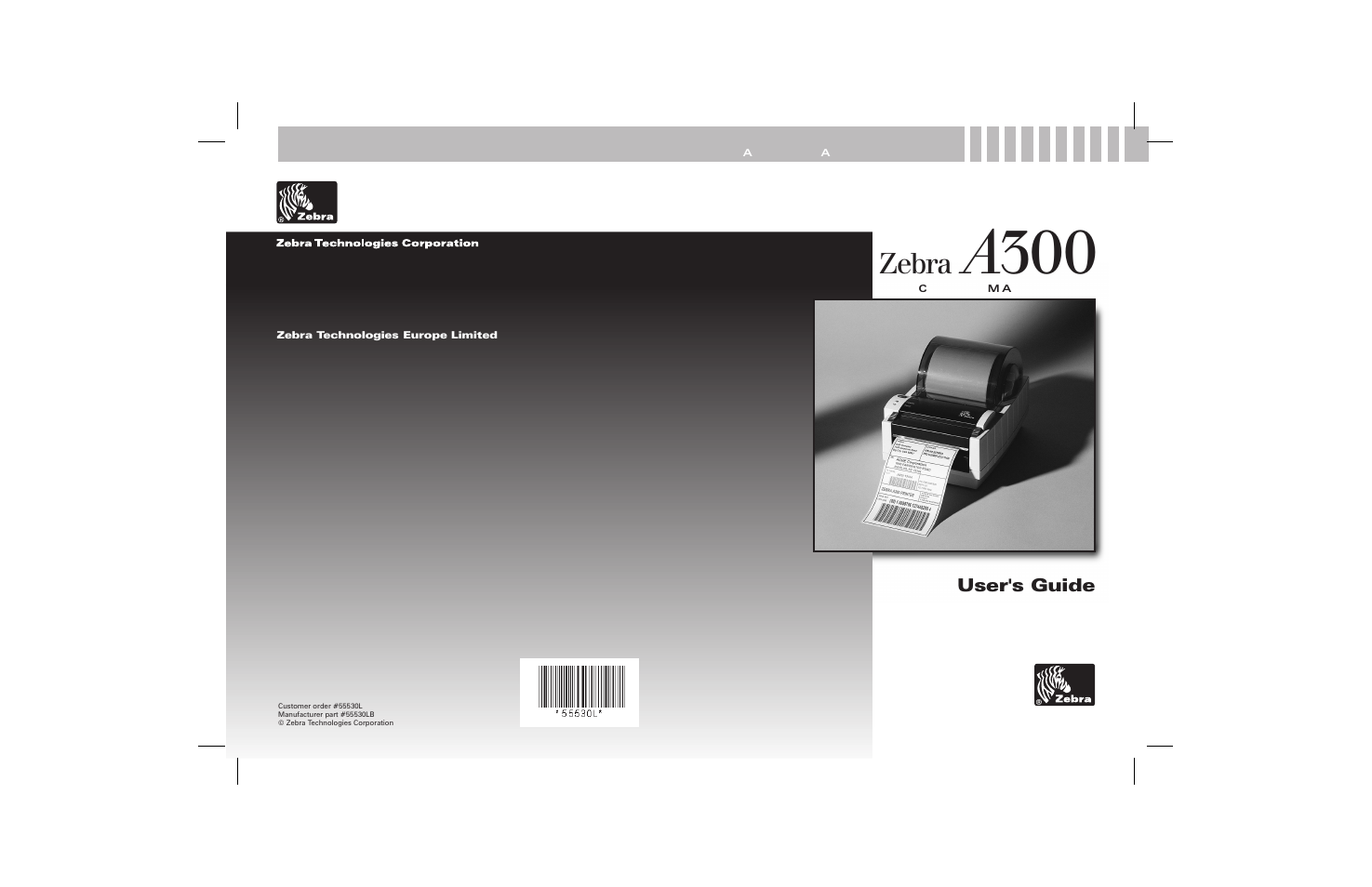 Zebra Technologies A300 User Manual | 36 pages