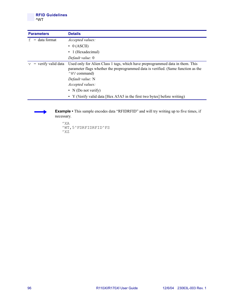 Zebra Technologies R110Xi User Manual | Page 108 / 184