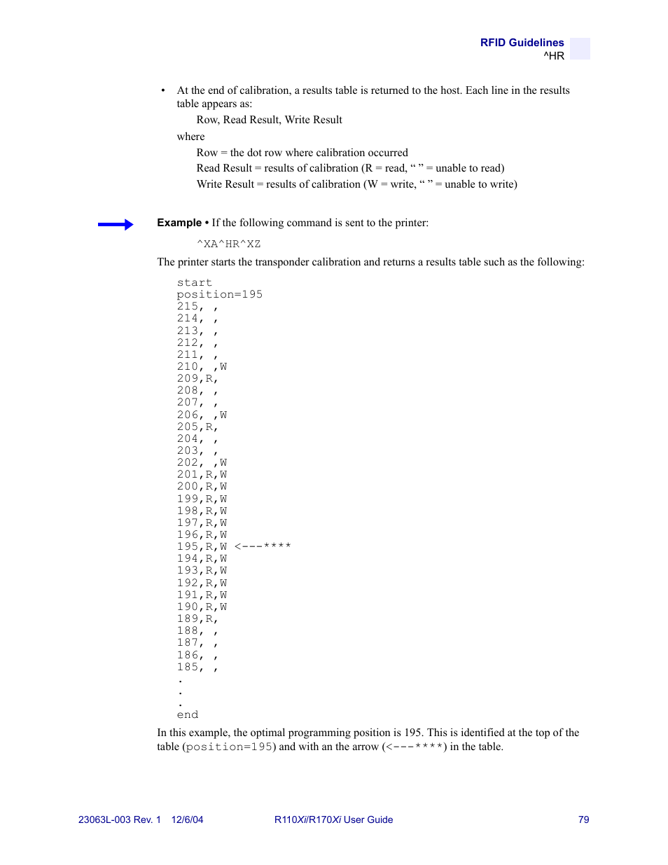 Zebra Technologies R110Xi User Manual | Page 91 / 184