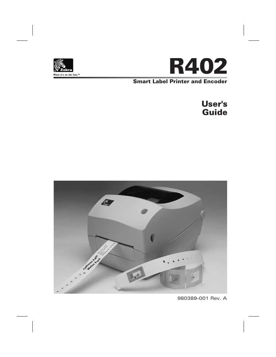 Zebra Technologies R402 User Manual | 72 pages