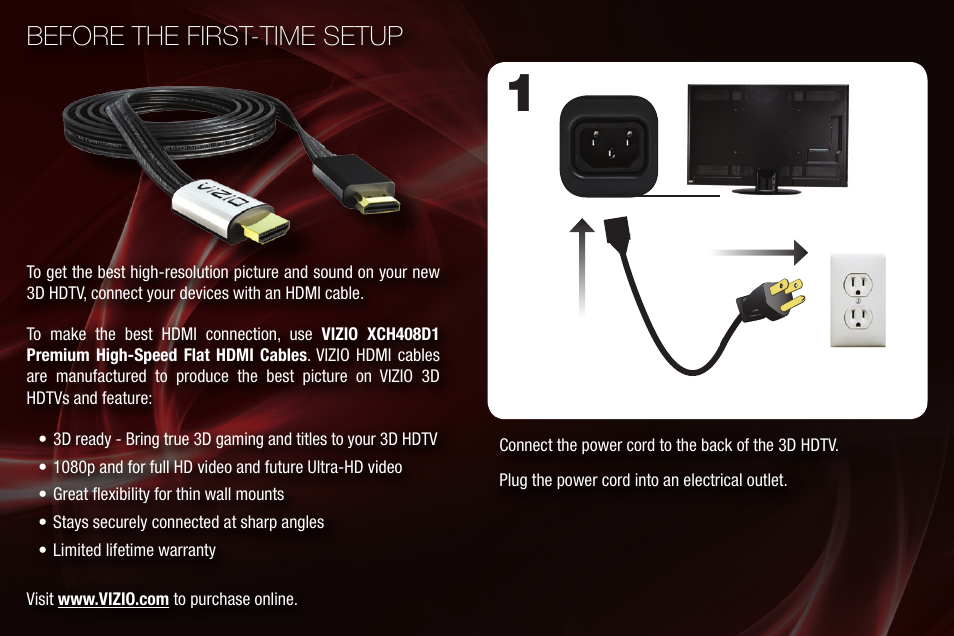 Before the first-time setup | Zebra Technologies XVT3D650SV User Manual | Page 6 / 18