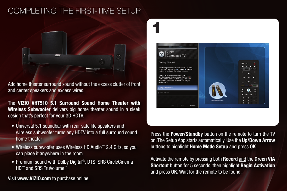 Completing the first-time setup | Zebra Technologies XVT3D650SV User Manual | Page 8 / 18