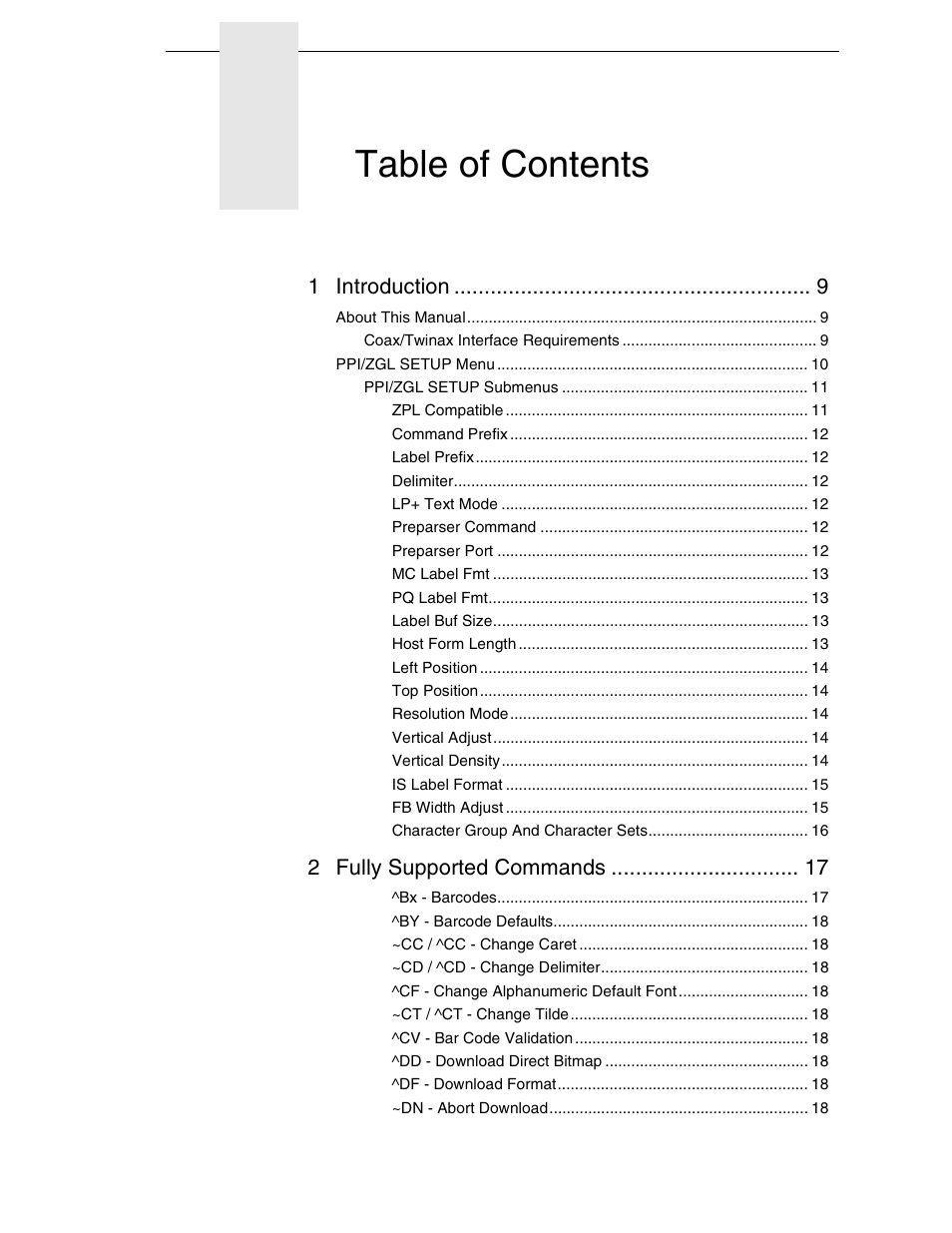 Zebra Technologies SL5000r/T5000r User Manual | Page 5 / 50