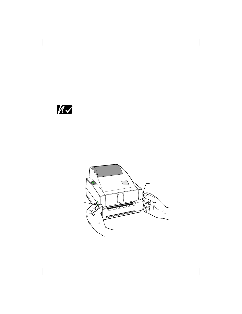 Peel-off mode | Zebra Technologies T402 User Manual | Page 17 / 62