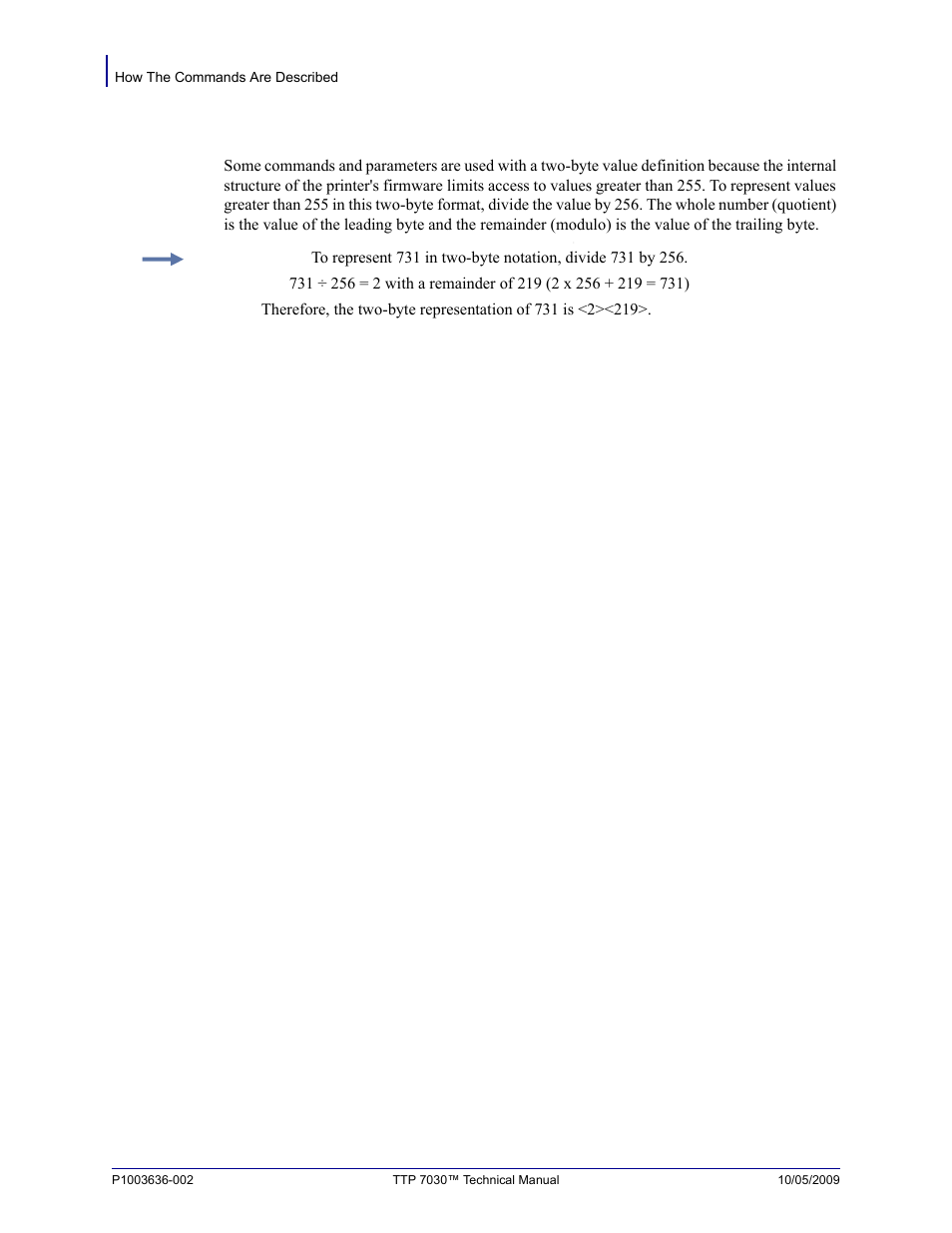 Two-byte character definitions | Zebra Technologies TTP 7030 User Manual | Page 30 / 128