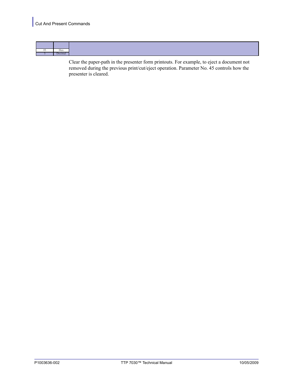 Zebra Technologies TTP 7030 User Manual | Page 52 / 128