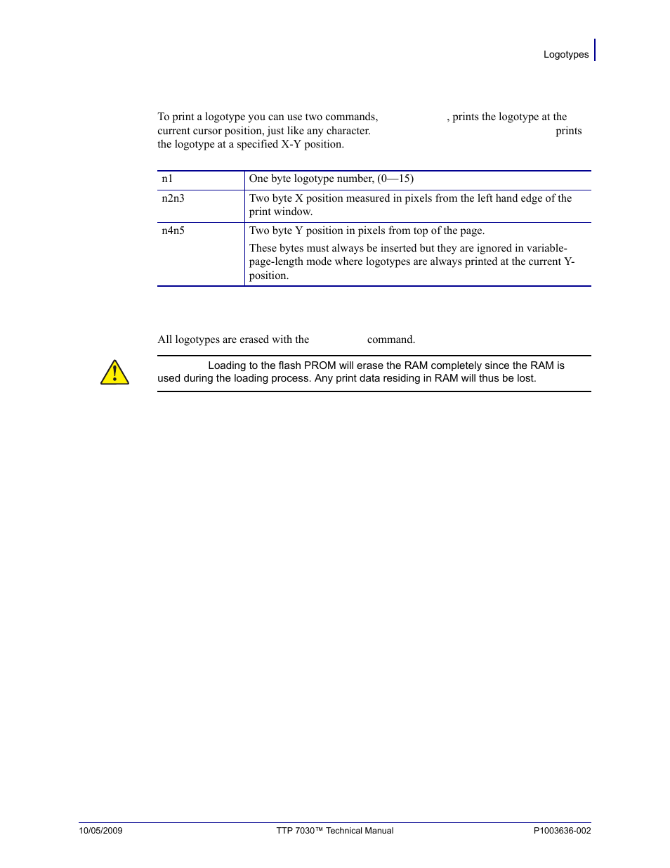 Zebra Technologies TTP 7030 User Manual | Page 67 / 128