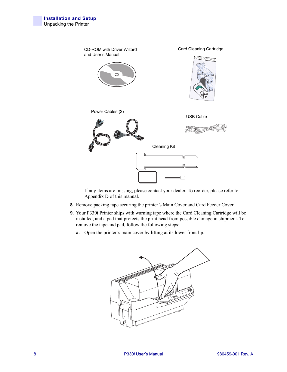 Zebra Technologies Zebra P330i User Manual | Page 20 / 66