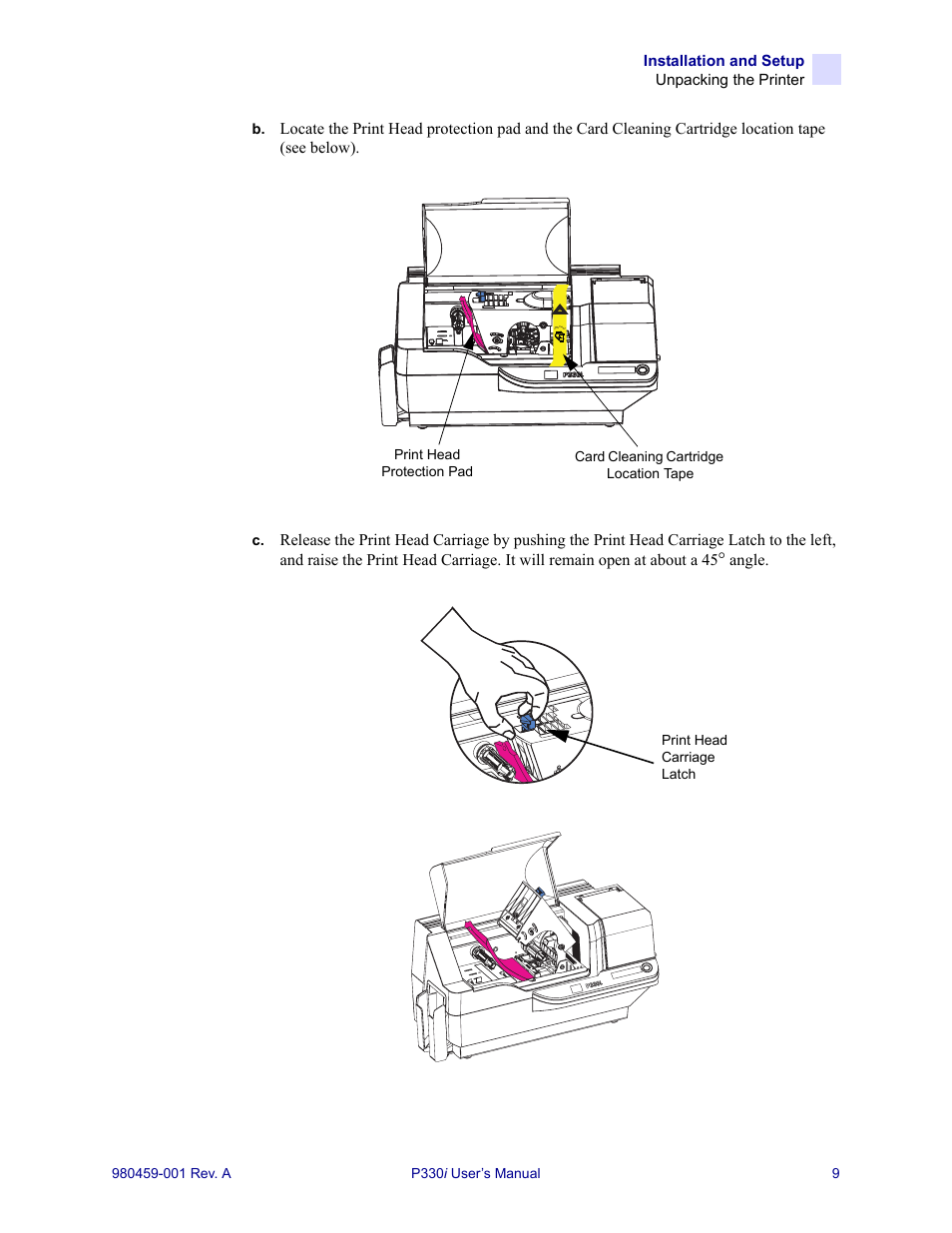 Zebra Technologies Zebra P330i User Manual | Page 21 / 66