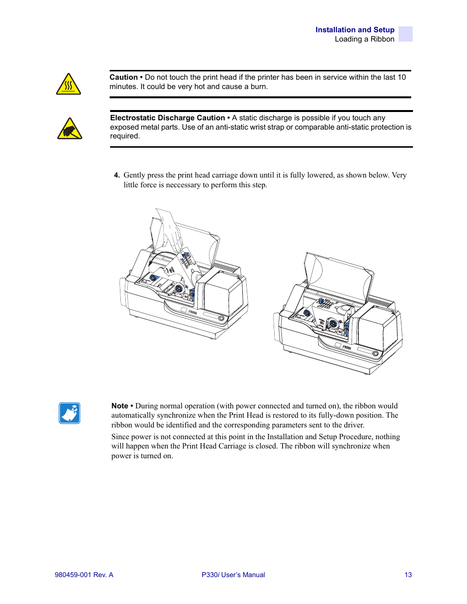 Zebra Technologies Zebra P330i User Manual | Page 25 / 66