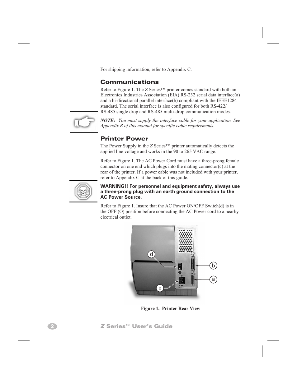 Zebra Technologies Zebra Z4000 User Manual | Page 10 / 98