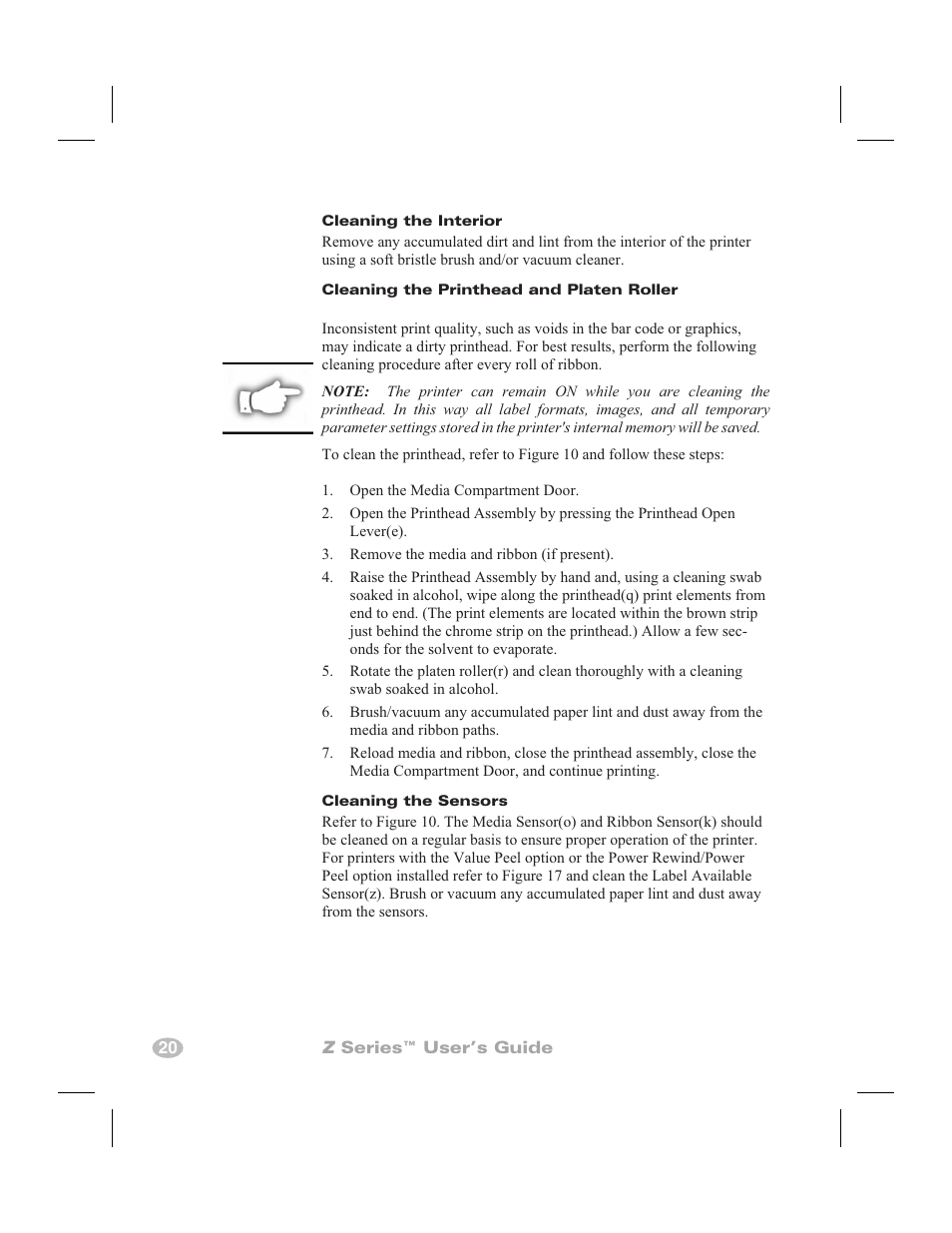 Zebra Technologies Zebra Z4000 User Manual | Page 28 / 98