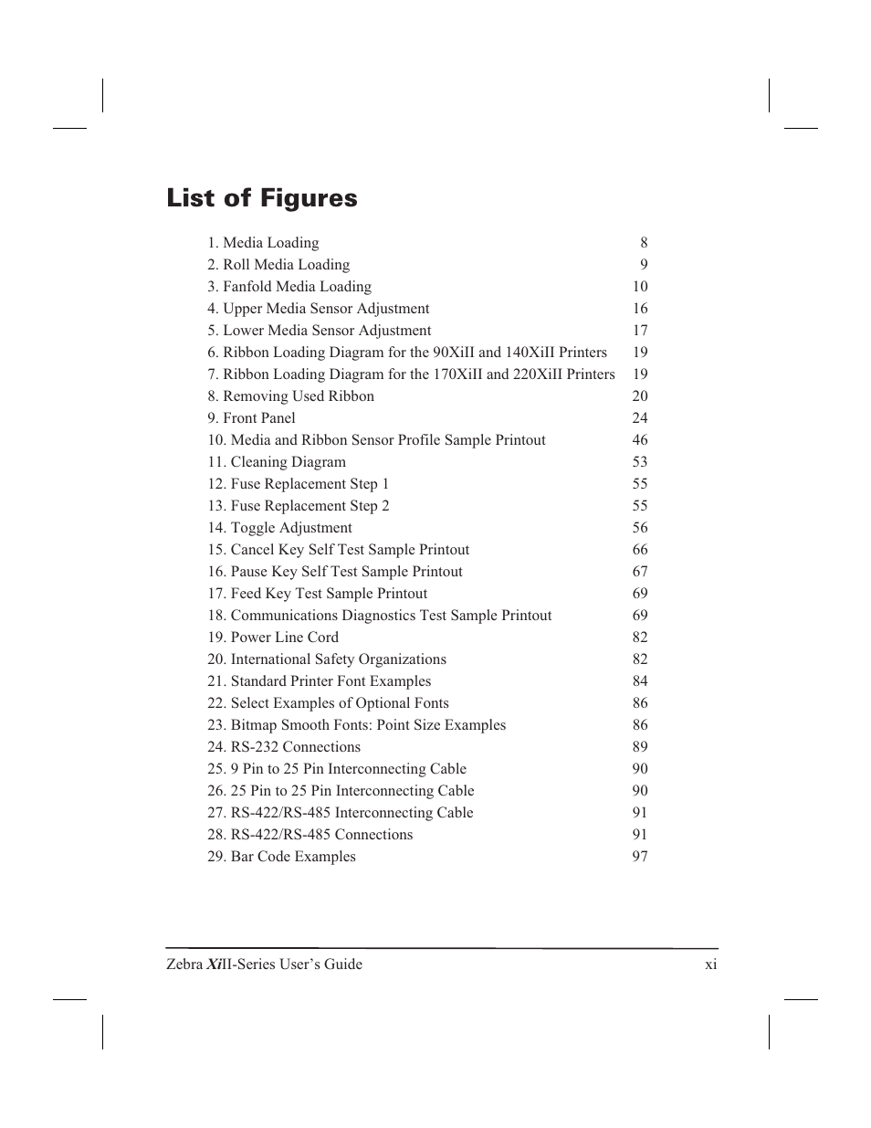 Zebra Technologies XiII-Series User Manual | Page 11 / 118