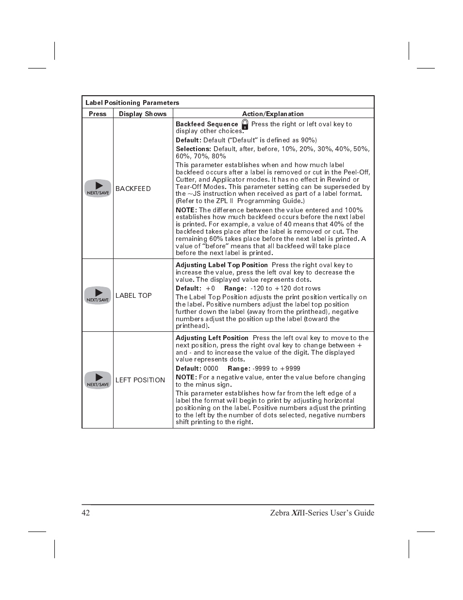 Peel-off mode media loading 14 | Zebra Technologies XiII-Series User Manual | Page 54 / 118