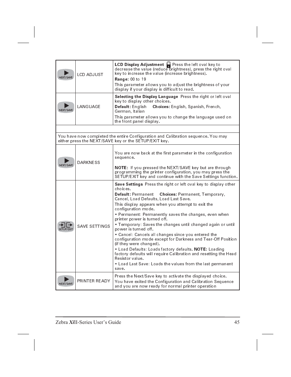 Lower media sensor adjustment 17 | Zebra Technologies XiII-Series User Manual | Page 57 / 118