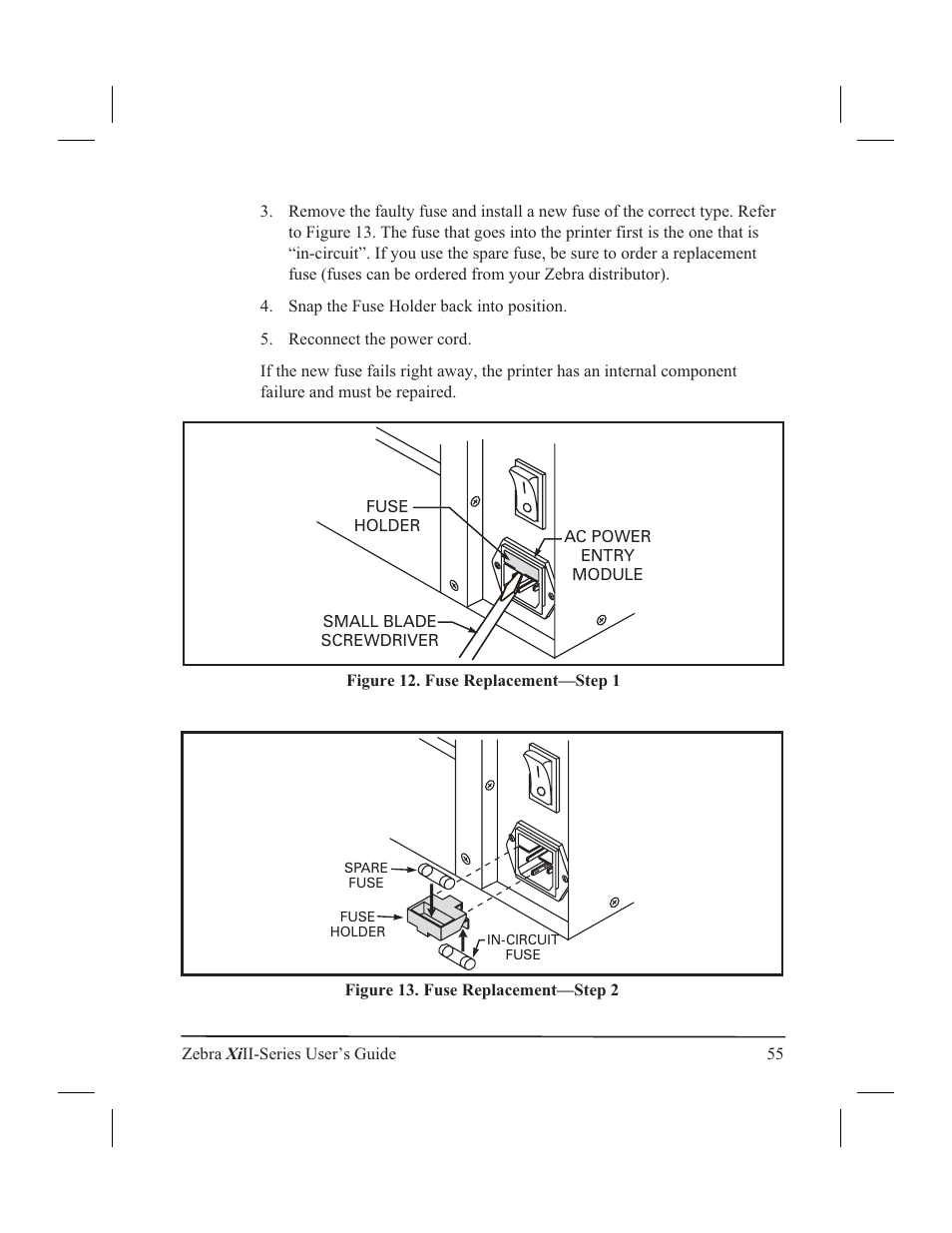 Zebra Technologies XiII-Series User Manual | Page 67 / 118