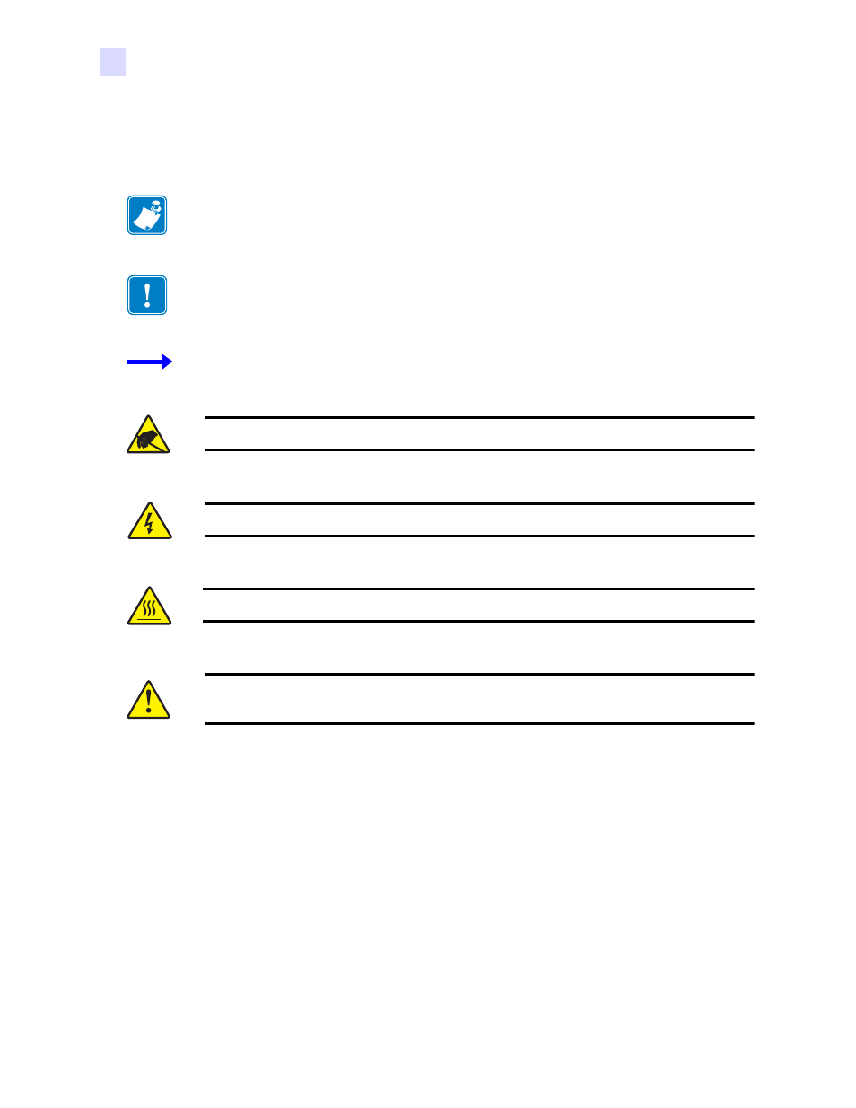 Icons, Zebra supplies, Icons zebra supplies | Zebra Technologies P1013372-001 REV. A User Manual | Page 10 / 216