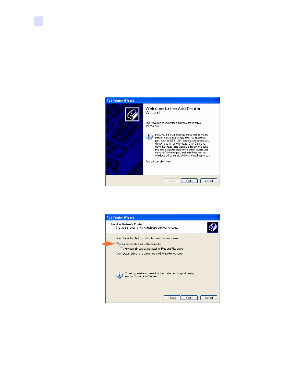 Adding a network printer | Zebra Technologies P1013372-001 REV. A User Manual | Page 186 / 216
