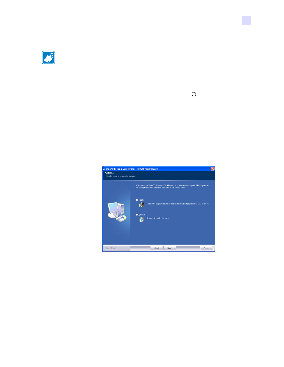 Installing the usb printer driver, And/or ethernet (on | Zebra Technologies P1013372-001 REV. A User Manual | Page 39 / 216