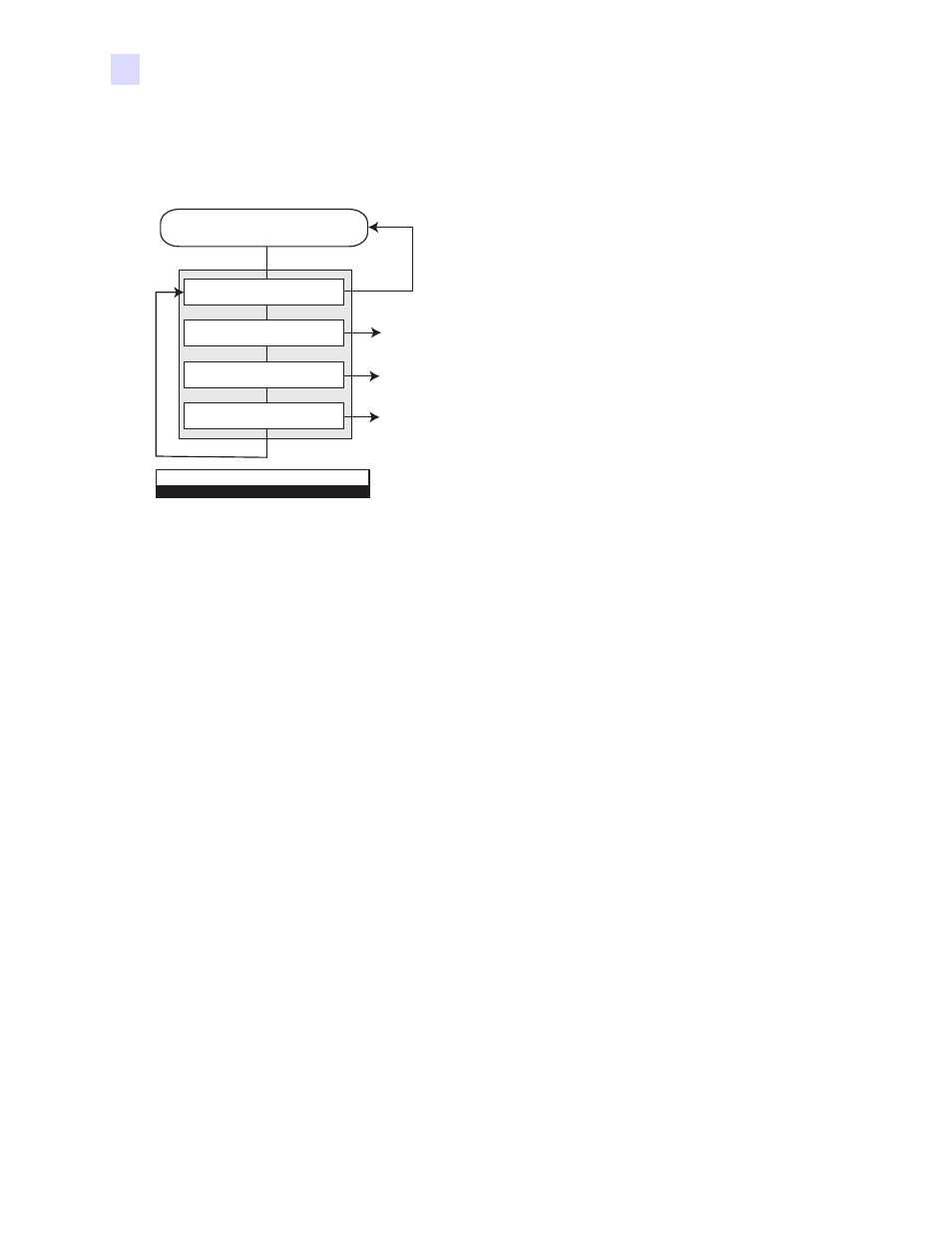 Main menu, Press the, Button to move up the menu list • press the | Button to move down the menu list • press the, Button to select the item from the list | Zebra Technologies P1013372-001 REV. A User Manual | Page 60 / 216