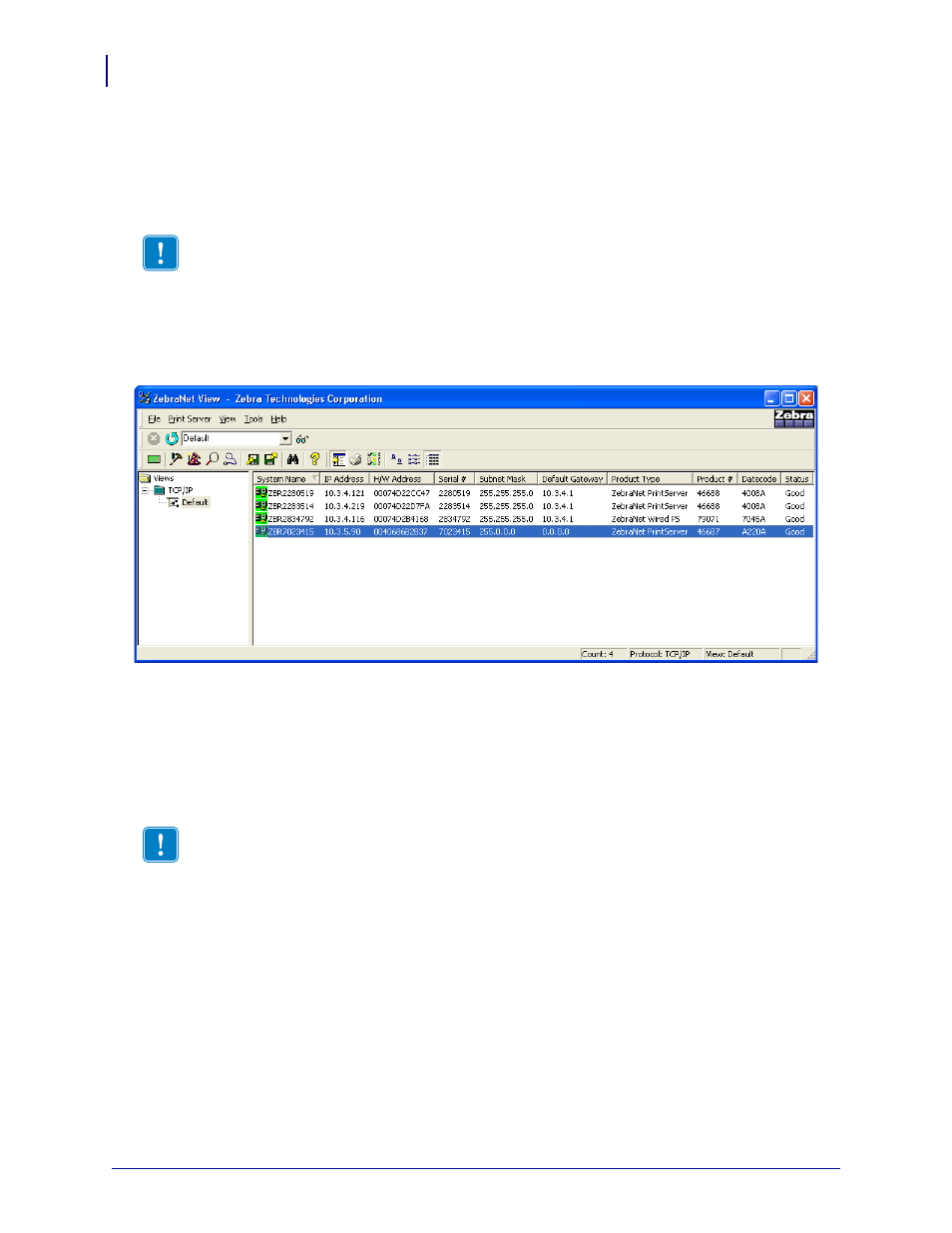 Zebra Technologies ZebraNet ZM400TM User Manual | Page 42 / 130