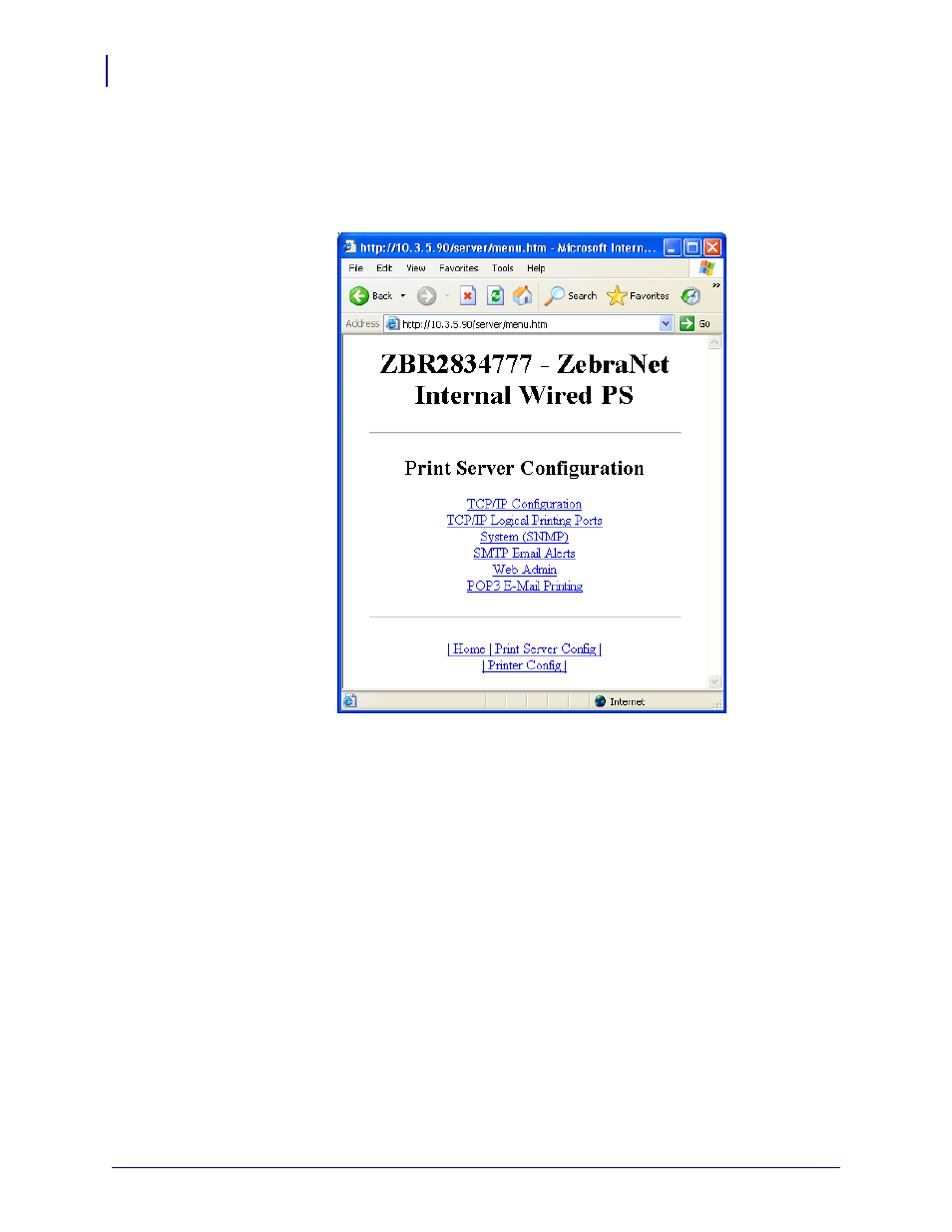 Zebra Technologies ZebraNet ZM400TM User Manual | Page 90 / 130