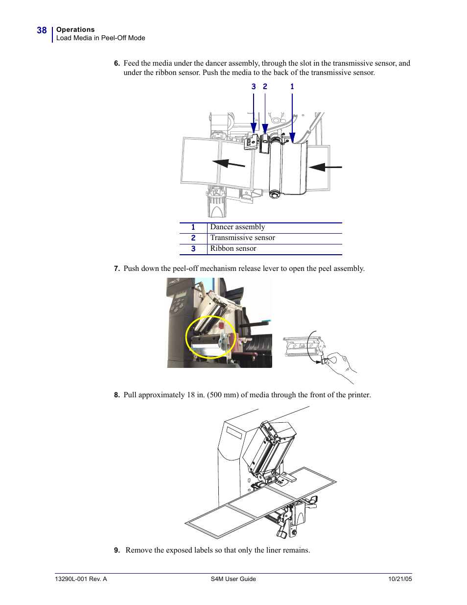 Zebra S4M User Manual | Page 44 / 132