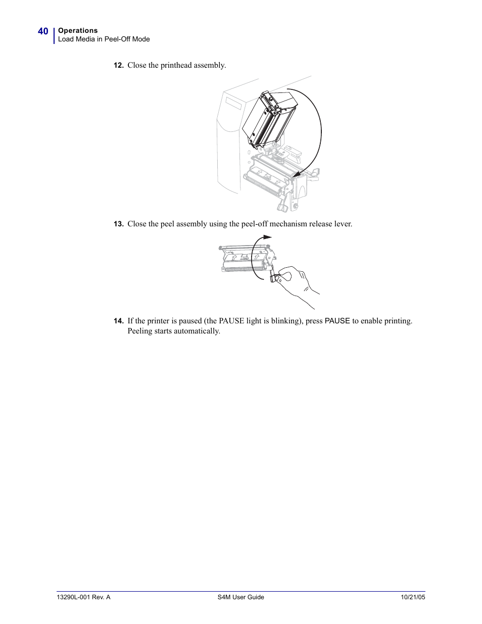 Zebra S4M User Manual | Page 46 / 132