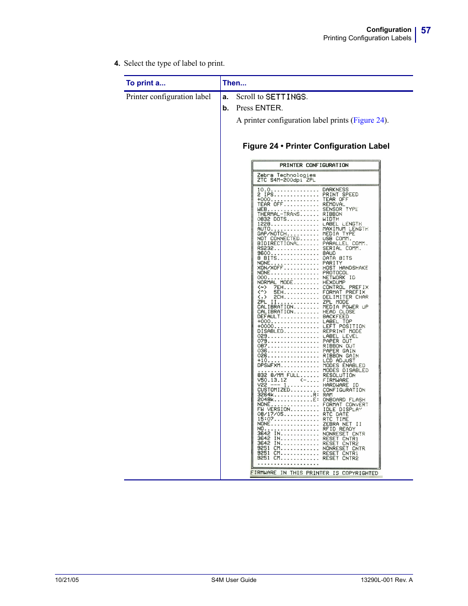 Zebra S4M User Manual | Page 63 / 132