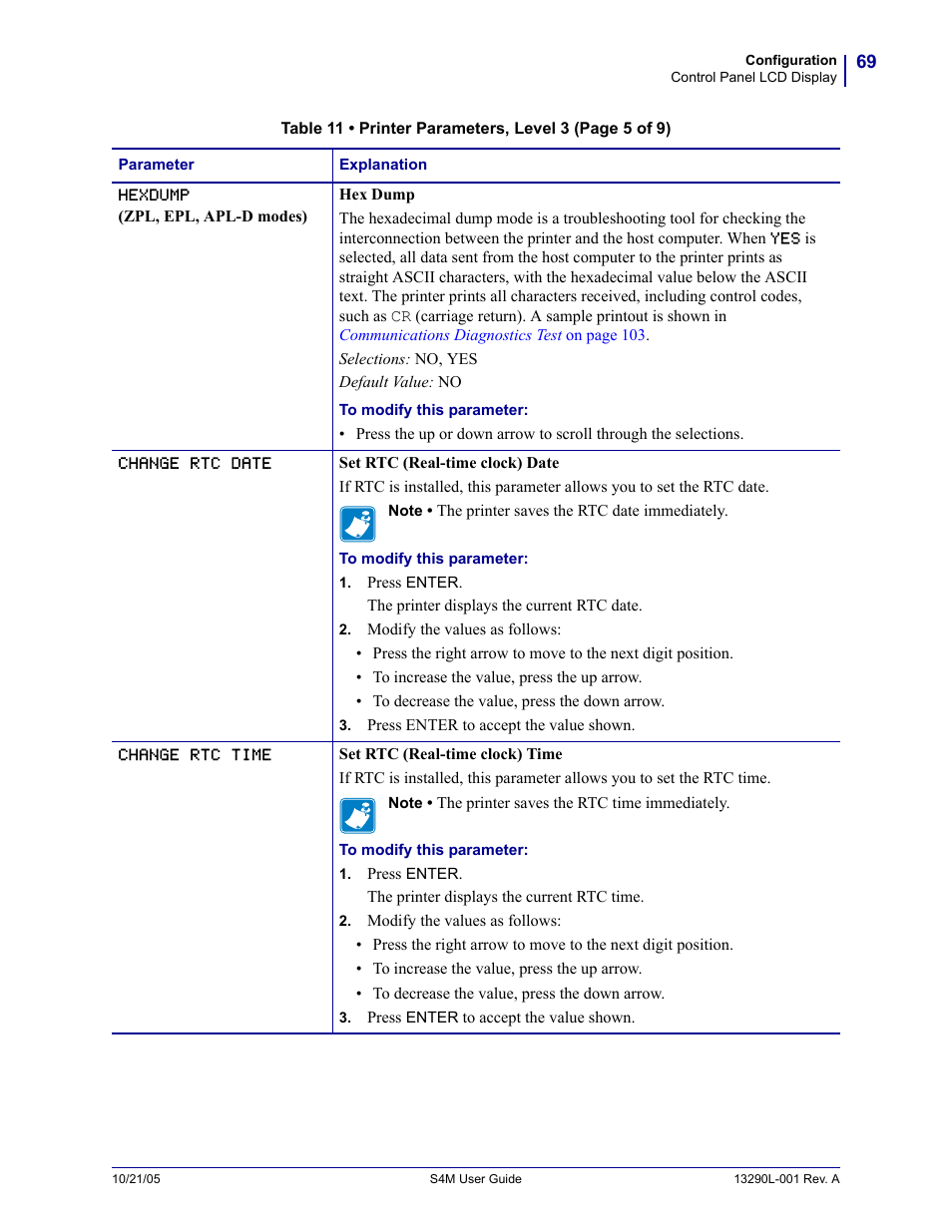 Zebra S4M User Manual | Page 75 / 132