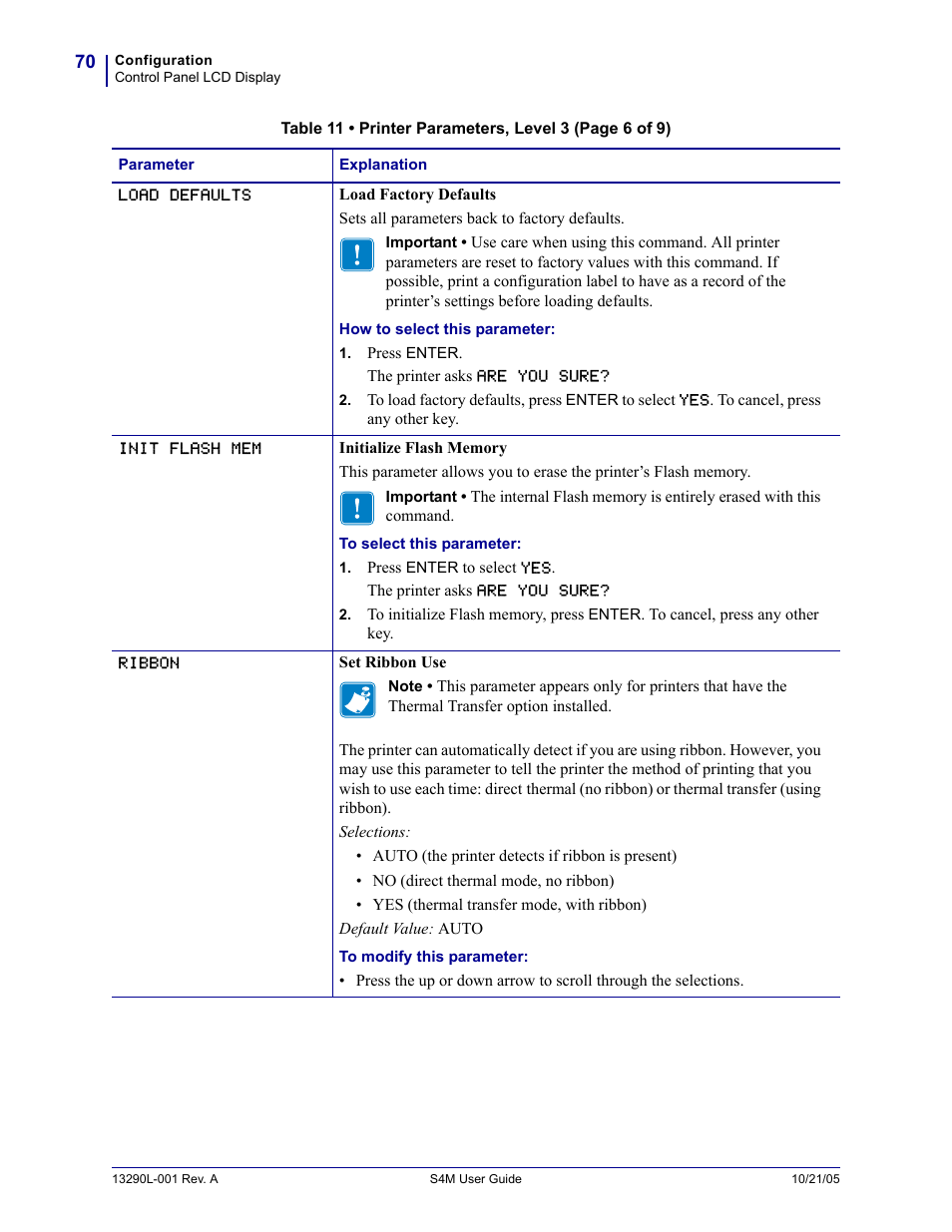 Zebra S4M User Manual | Page 76 / 132