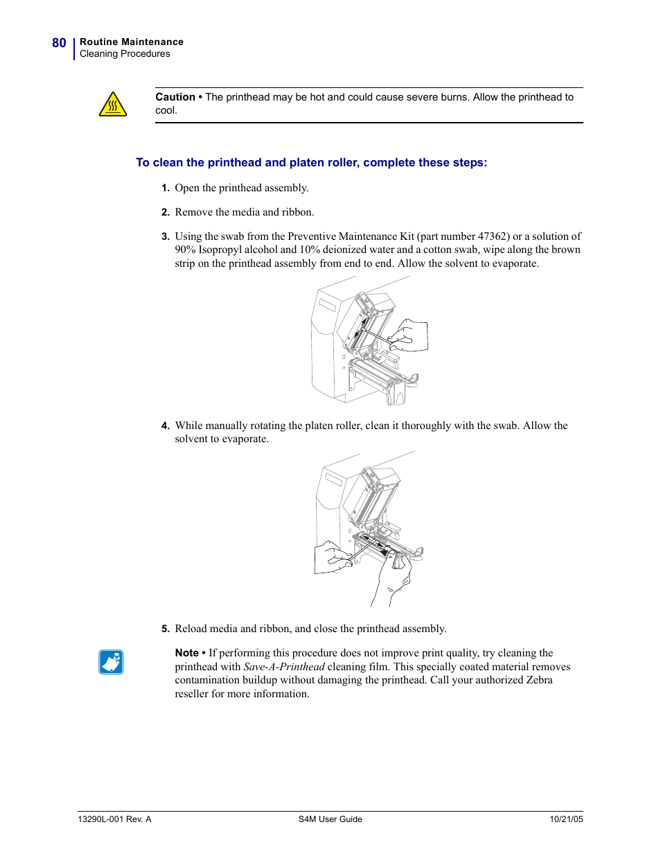 Zebra S4M User Manual | Page 86 / 132