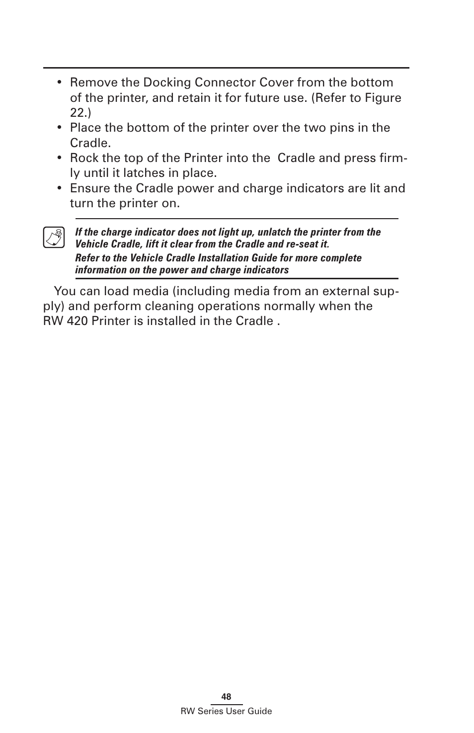 Zebra Technologies RW SERIES User Manual | Page 48 / 84