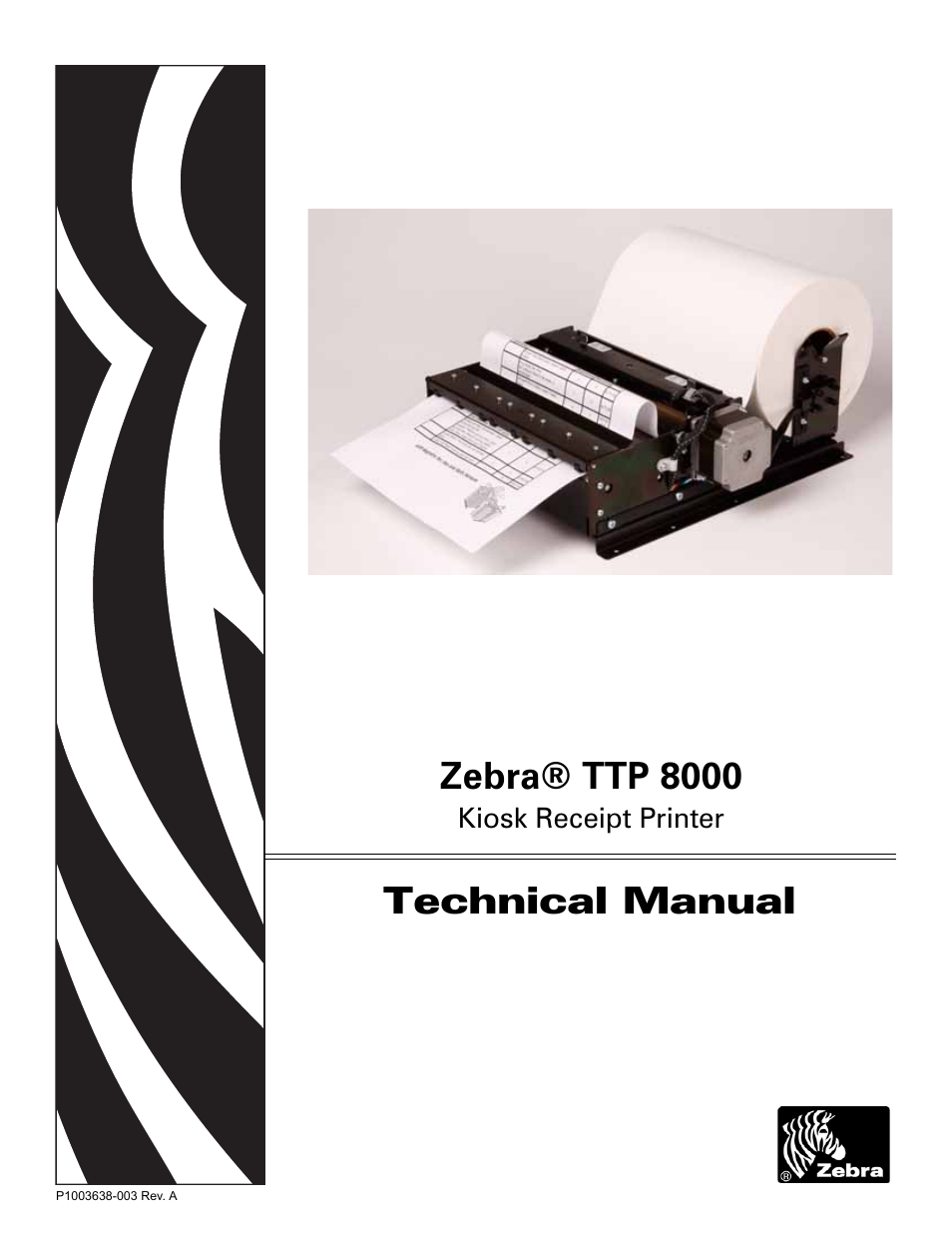 Zebra Technologies TTP 8000 User Manual | 132 pages