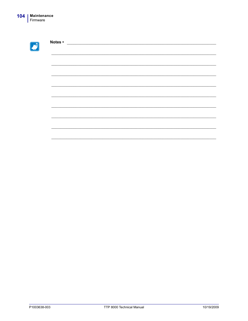 Zebra Technologies TTP 8000 User Manual | Page 104 / 132