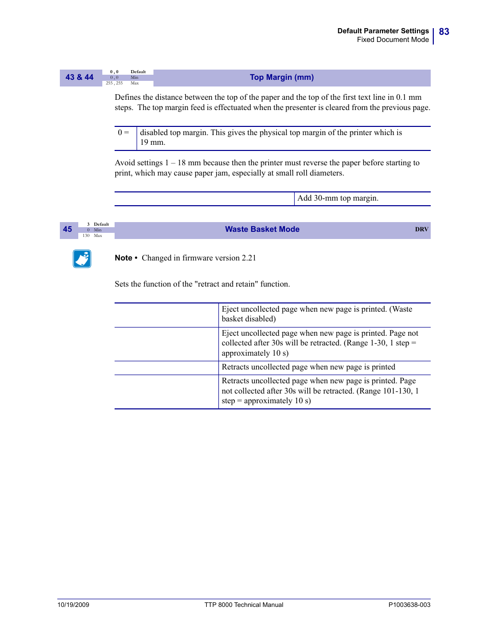 Zebra Technologies TTP 8000 User Manual | Page 83 / 132