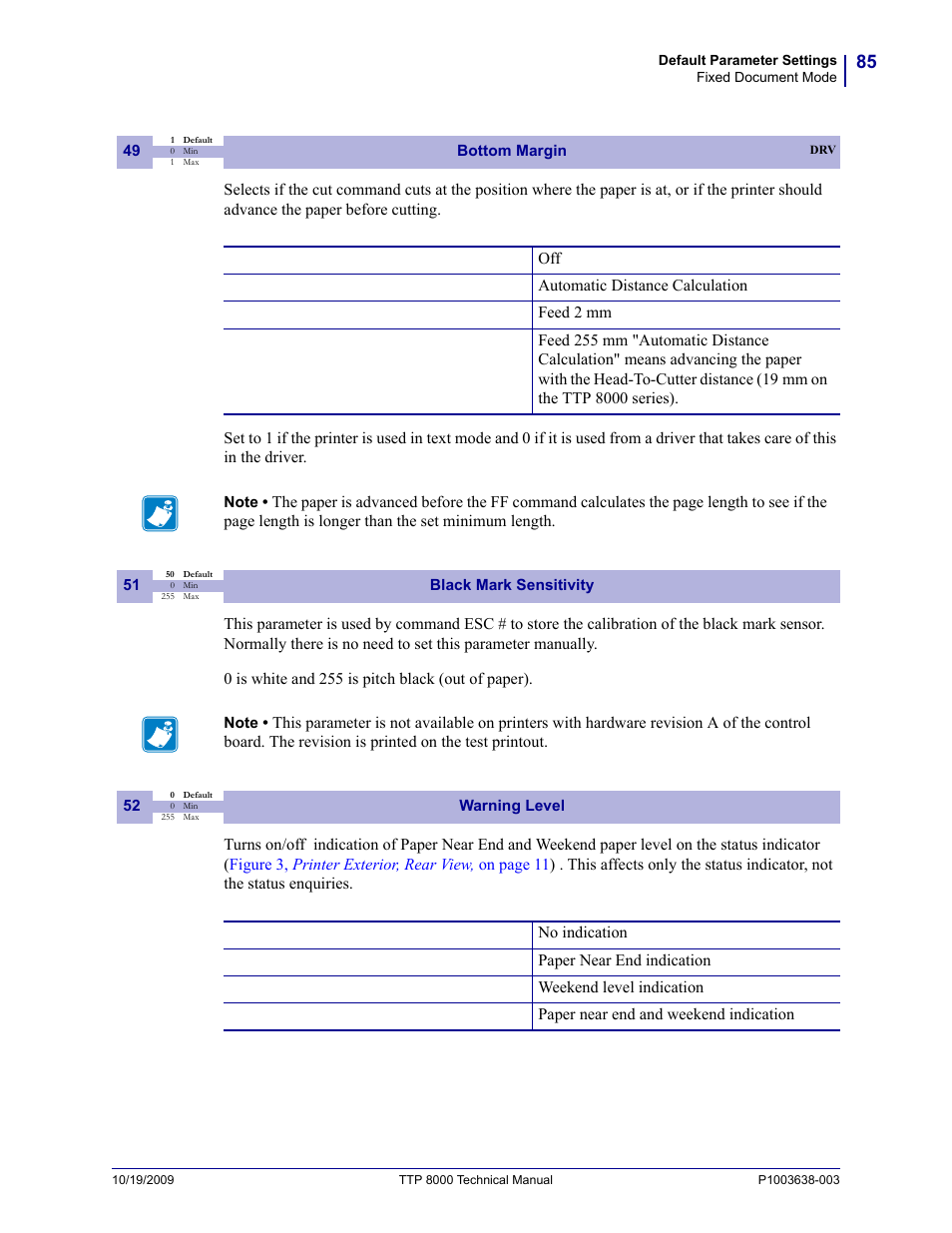 Zebra Technologies TTP 8000 User Manual | Page 85 / 132