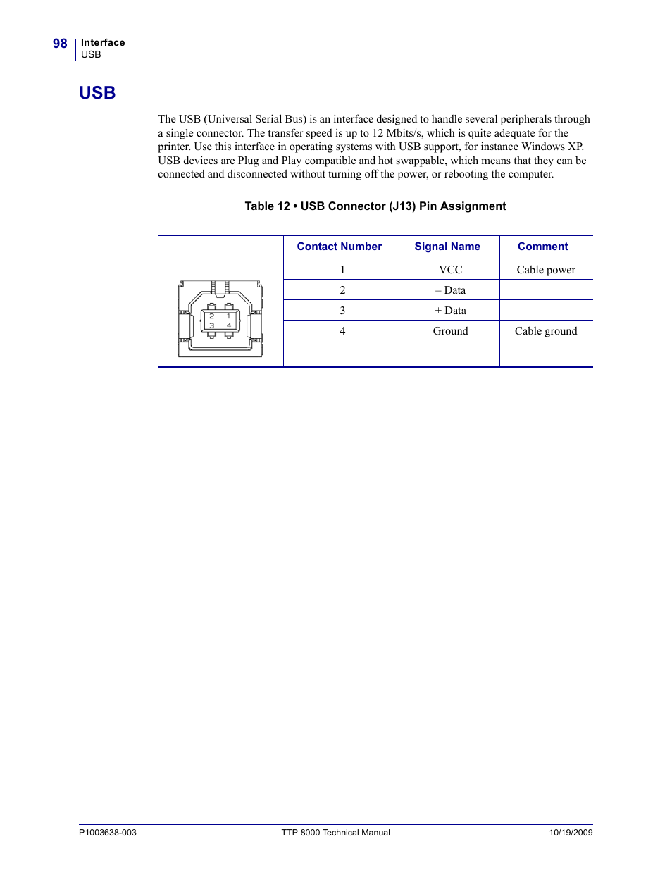 Zebra Technologies TTP 8000 User Manual | Page 98 / 132