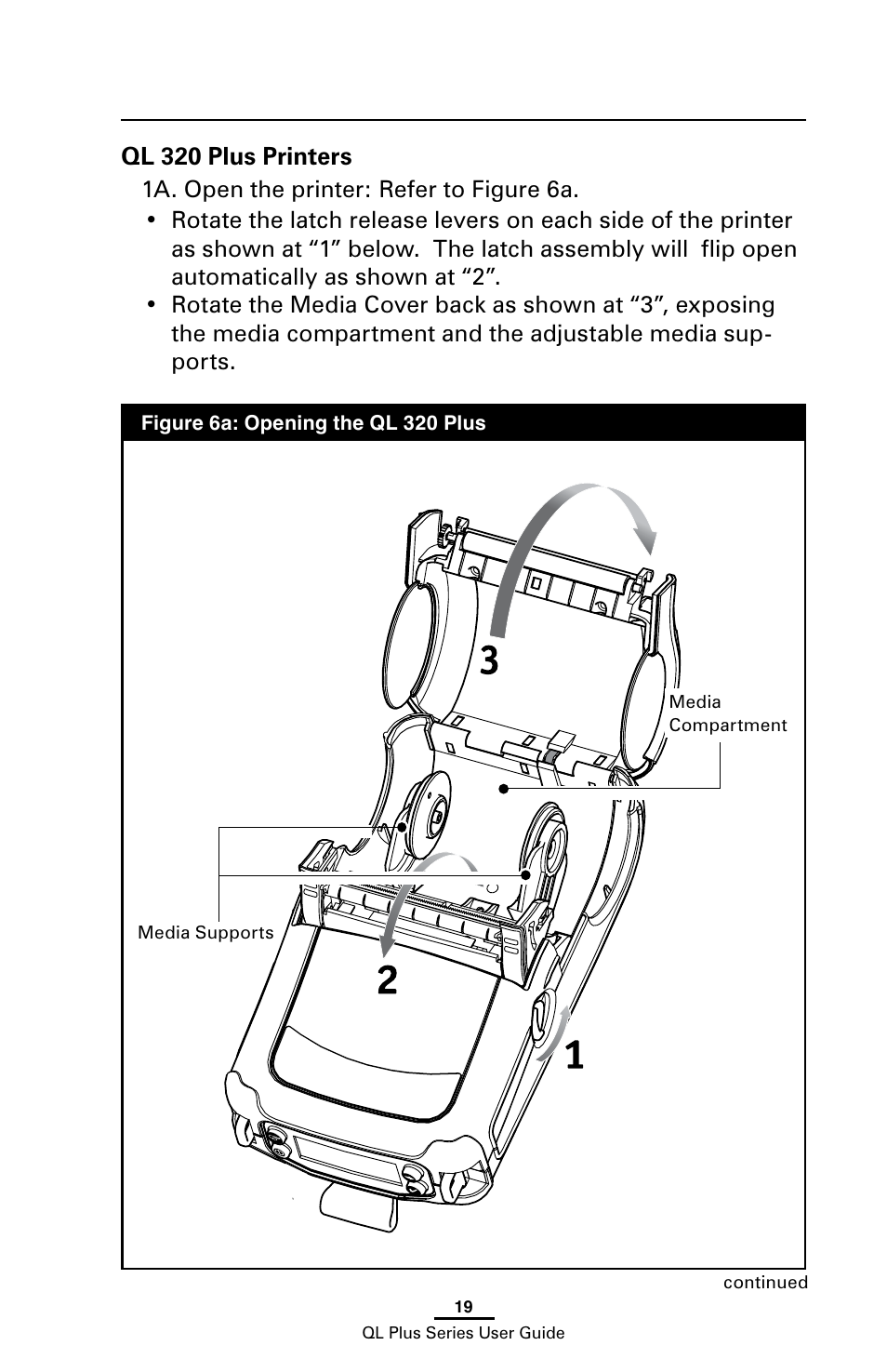 Ql 320 plus printers | Zebra Technologies ZEBRA QL UMAN-QLP-001 User Manual | Page 19 / 86