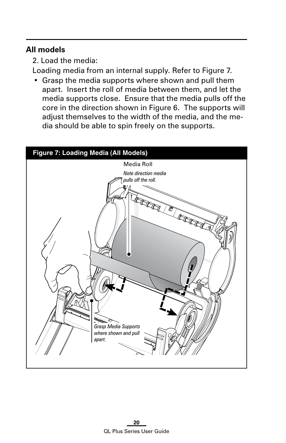 All models | Zebra Technologies ZEBRA QL UMAN-QLP-001 User Manual | Page 20 / 86