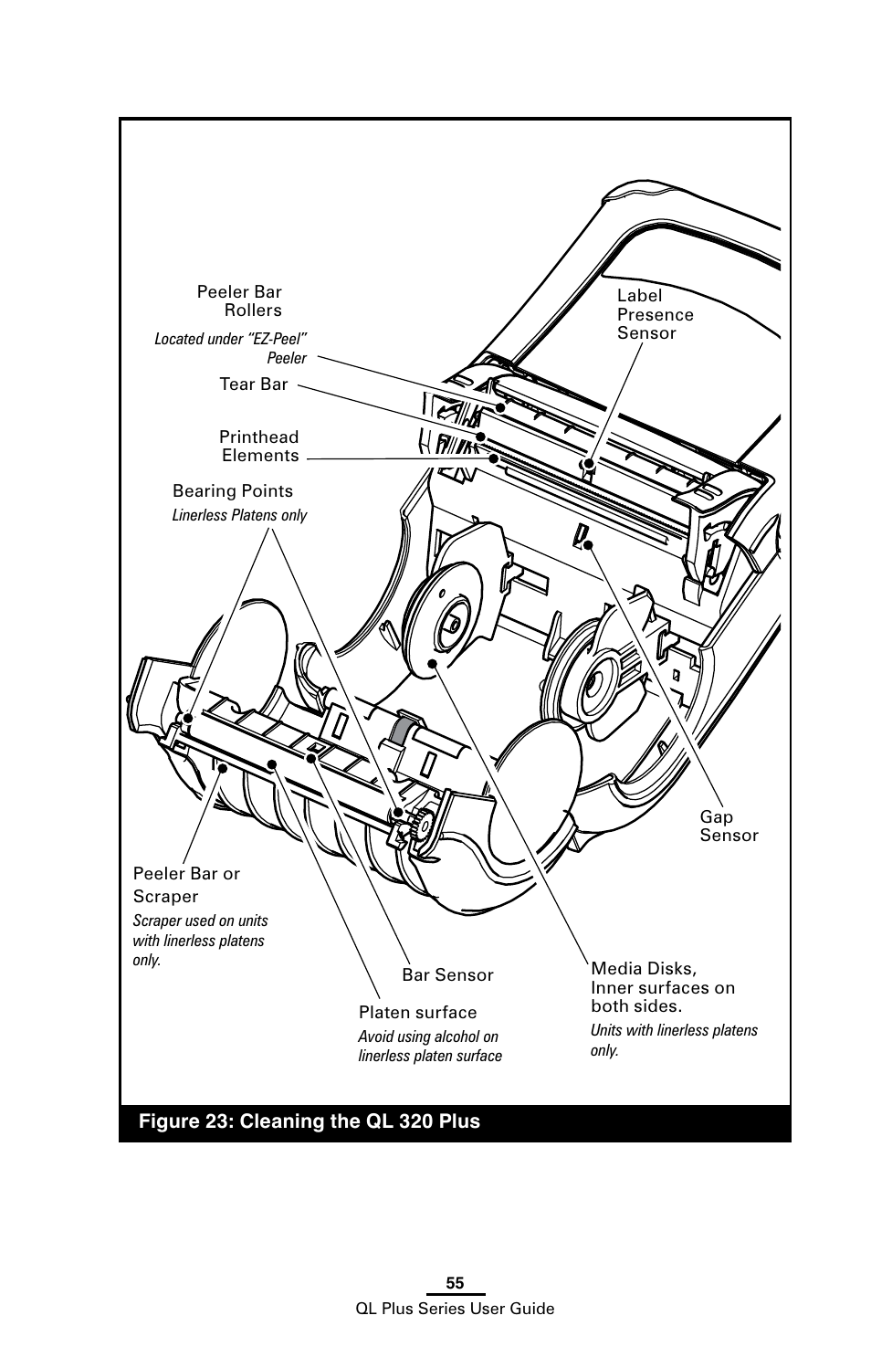 Zebra Technologies ZEBRA QL UMAN-QLP-001 User Manual | Page 55 / 86