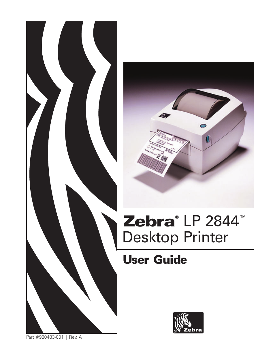 Zebra Technologies LP 2844 User Manual | 54 pages
