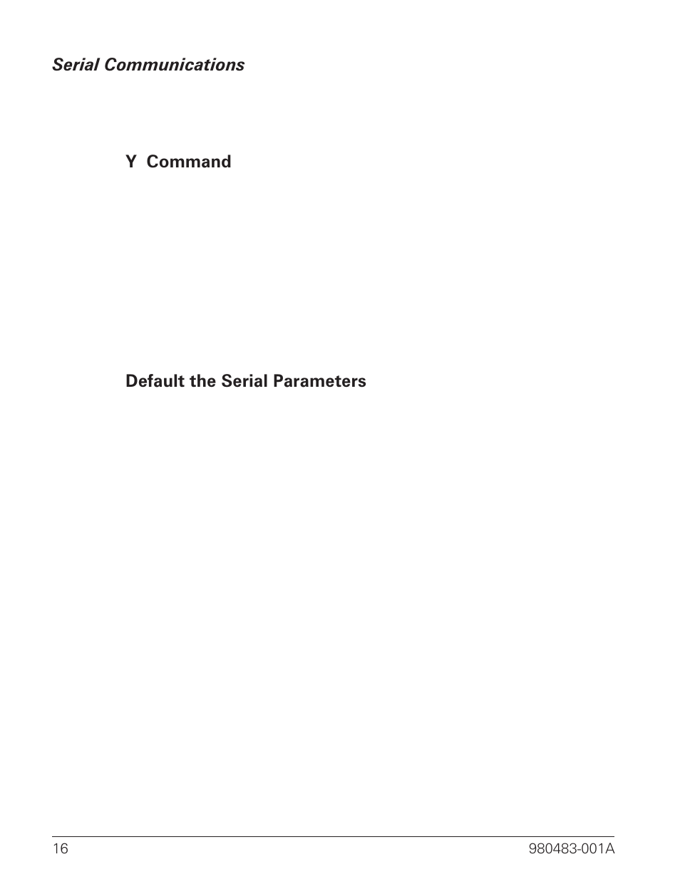 Serial communications 16 | Zebra Technologies LP 2844 User Manual | Page 24 / 54