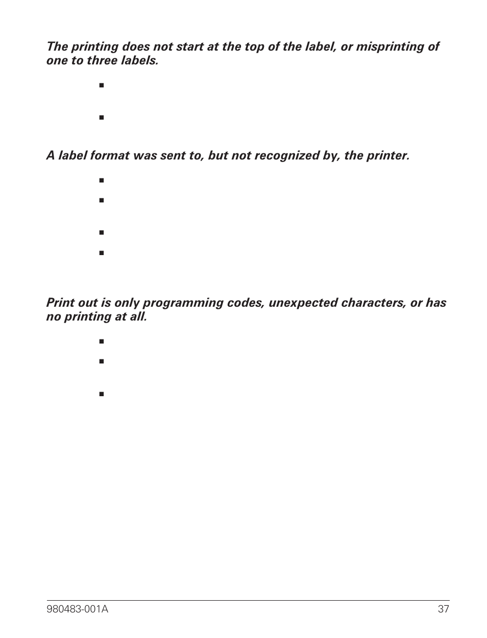 Zebra Technologies LP 2844 User Manual | Page 45 / 54
